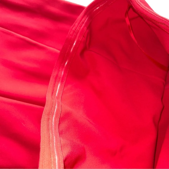 Kittenish Red Strapless Jumpsuit - Picture 8 of 13